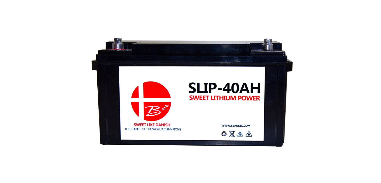 Lithium Batteries B2 Audio Slip40ah The Power Of Future Car Audio